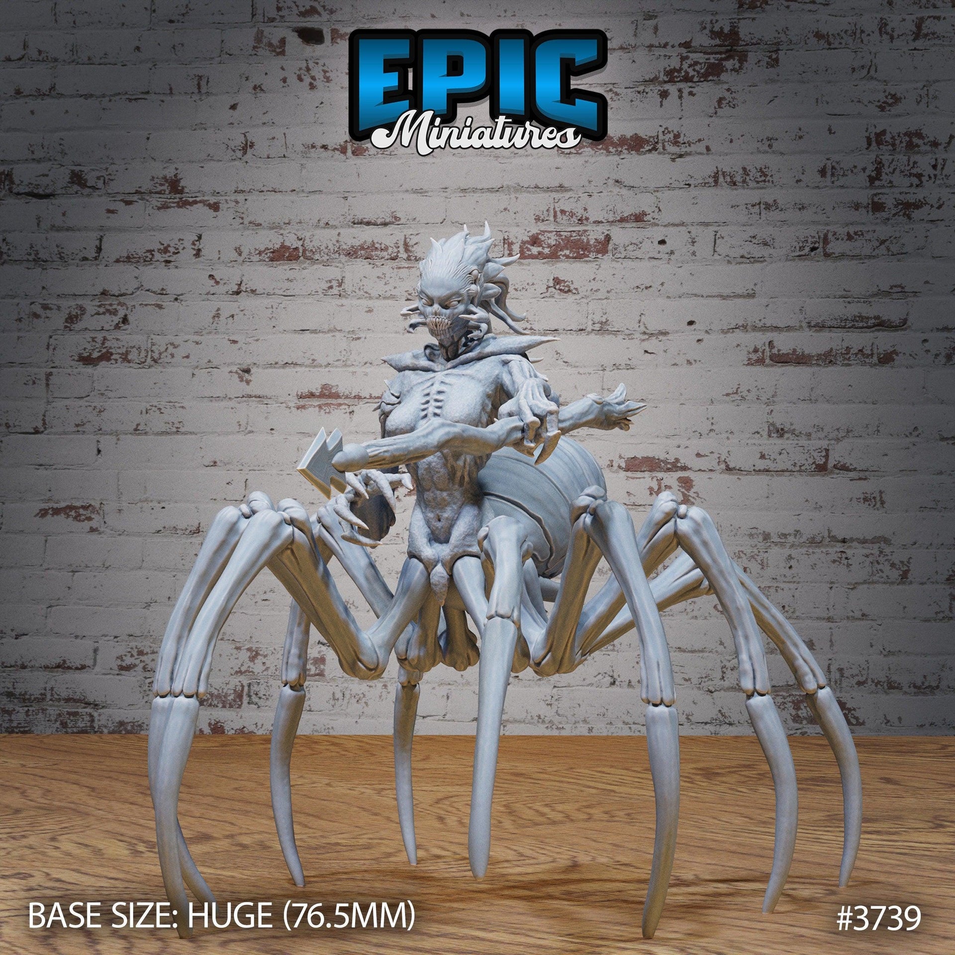 Leng Spider Queen - Epic Miniatures | 28mm | 32mm | Eldritch Darkness | Demon | Spider | Mutant