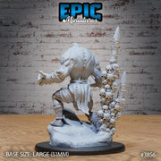 Claw Ghoul - Epic Miniatures | Gruesome Graveyard | 28mm | 32mm | Zombie | Undead | Demon | Brute