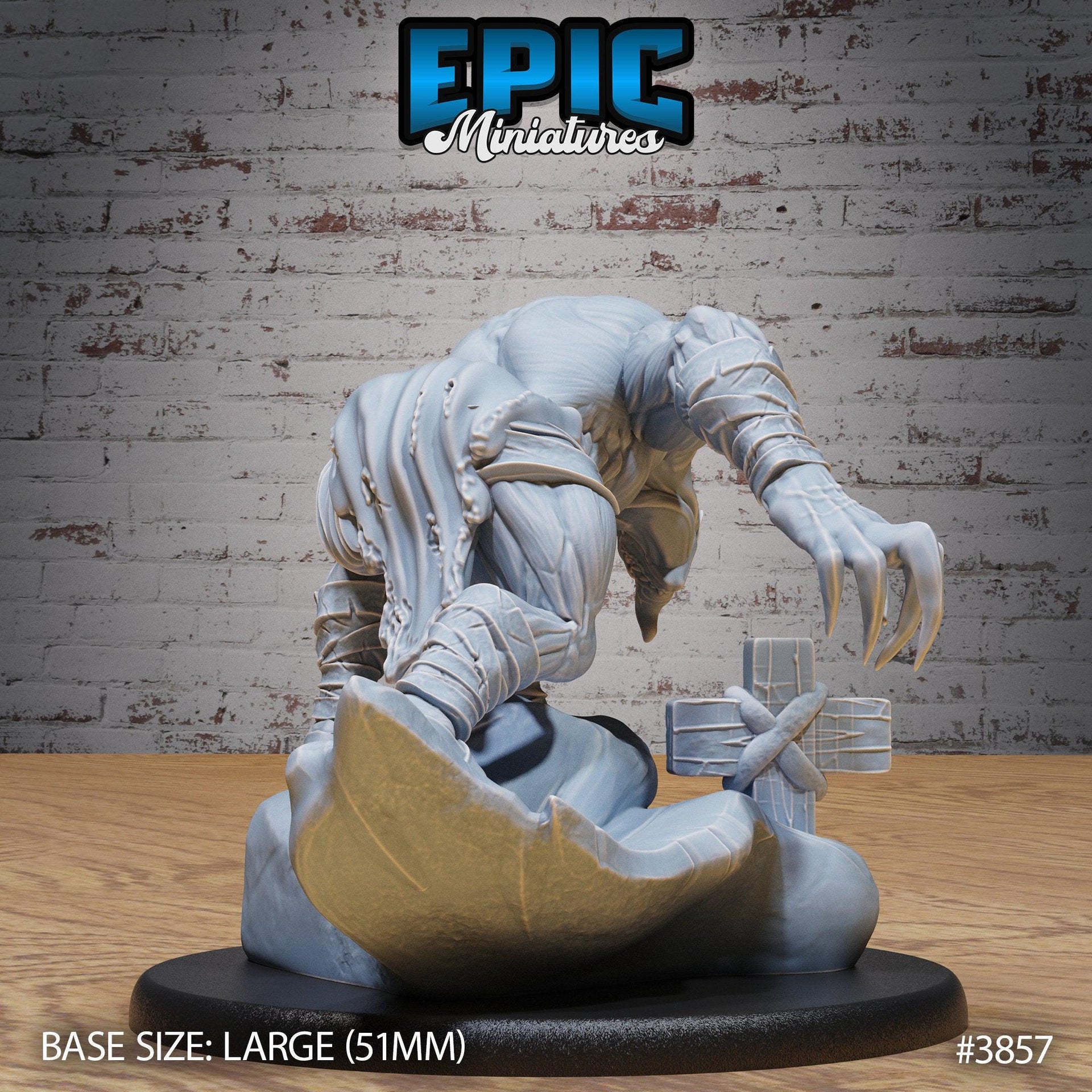 Claw Ghoul - Epic Miniatures | Gruesome Graveyard | 28mm | 32mm | Zombie | Undead | Demon | Brute
