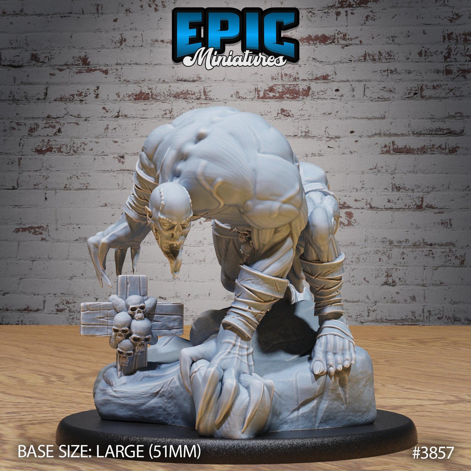 Claw Ghoul - Epic Miniatures | Gruesome Graveyard | 28mm | 32mm | Zombie | Undead | Demon | Brute