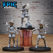 Young Conquistador Female - Epic Miniatures | New World Conquest | 28mm | 32mm | Spanish | Knight | Musketeer