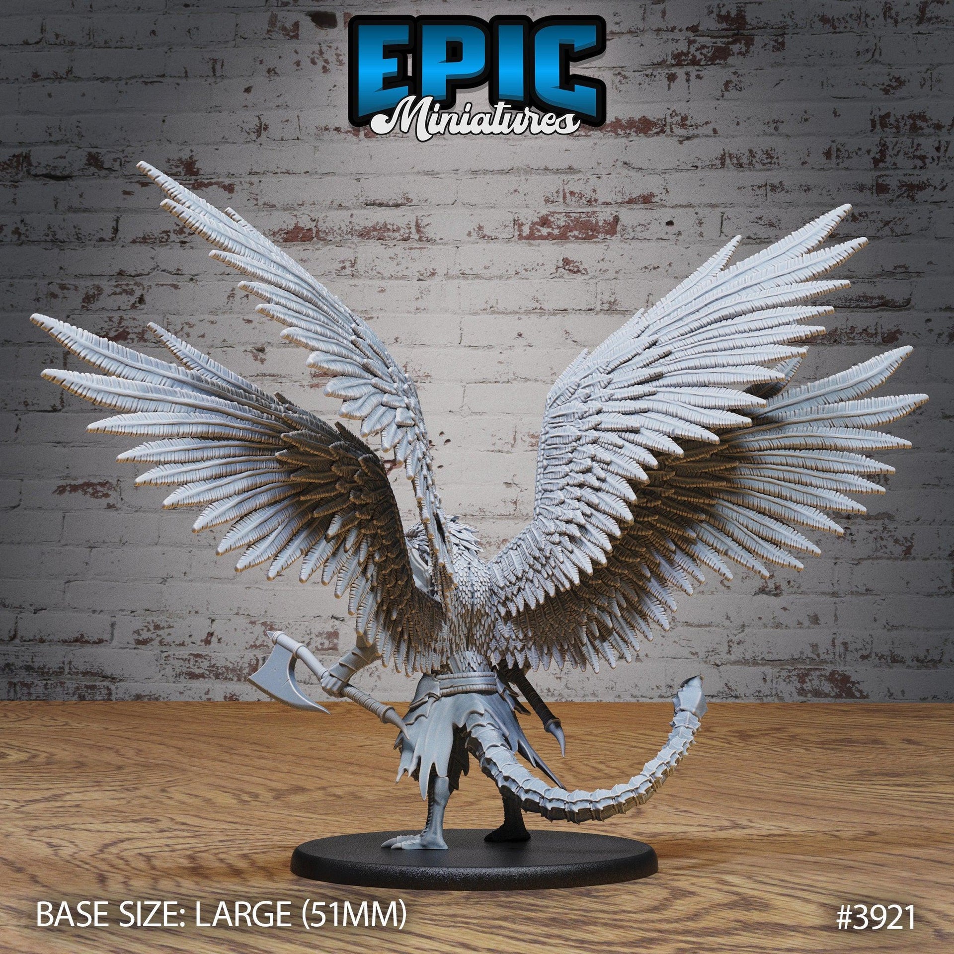 Demon Lord Pazuzu - Epic Miniatures | 28mm | 32mm | Demonic Guild | Eagle | Bird folk