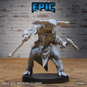 Hammerhead Shark Folk - Epic Miniatures | 32mm | Sinister Harbor | Fighter | Warrior | Sham,,an