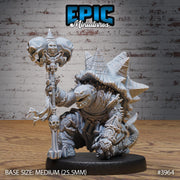Turtle Folk Necromancer - Epic Miniatures | 32mm | Sinister Harbor | Warlock | Sorcerer