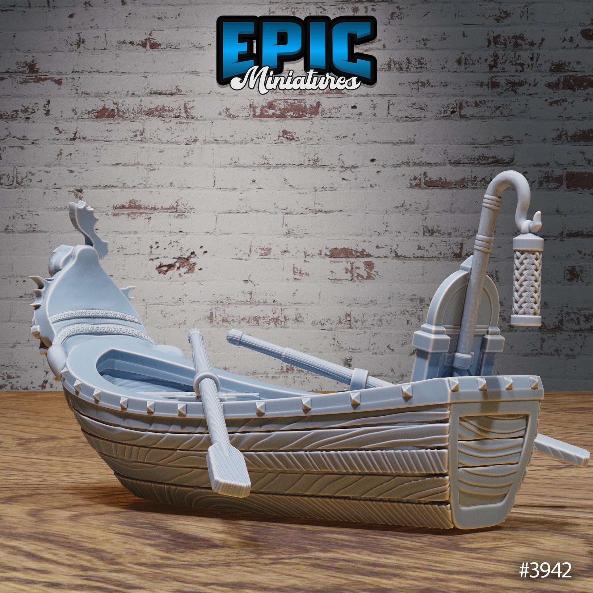 Harbor Boats - Epic Miniatures | Sinister Harbor | D&D | Wargaming | Roleplaying Games | 32mm | Sail | Shipwreck