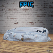 Harbor Boats - Epic Miniatures | Sinister Harbor | D&D | Wargaming | Roleplaying Games | 32mm | Sail | Shipwreck