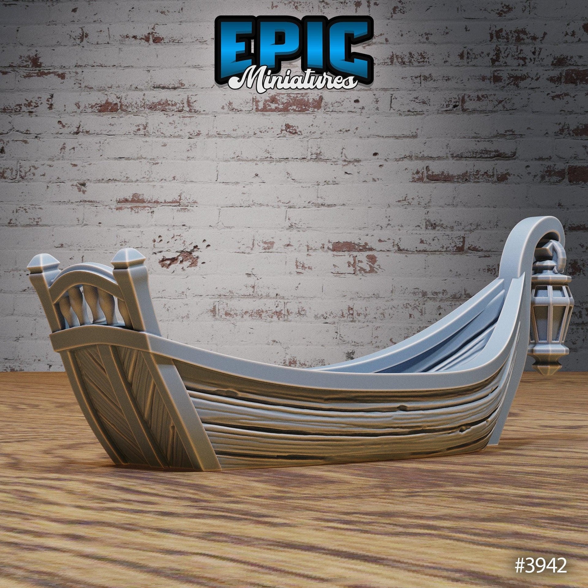 Harbor Boats - Epic Miniatures | Sinister Harbor | D&D | Wargaming | Roleplaying Games | 32mm | Sail | Shipwreck