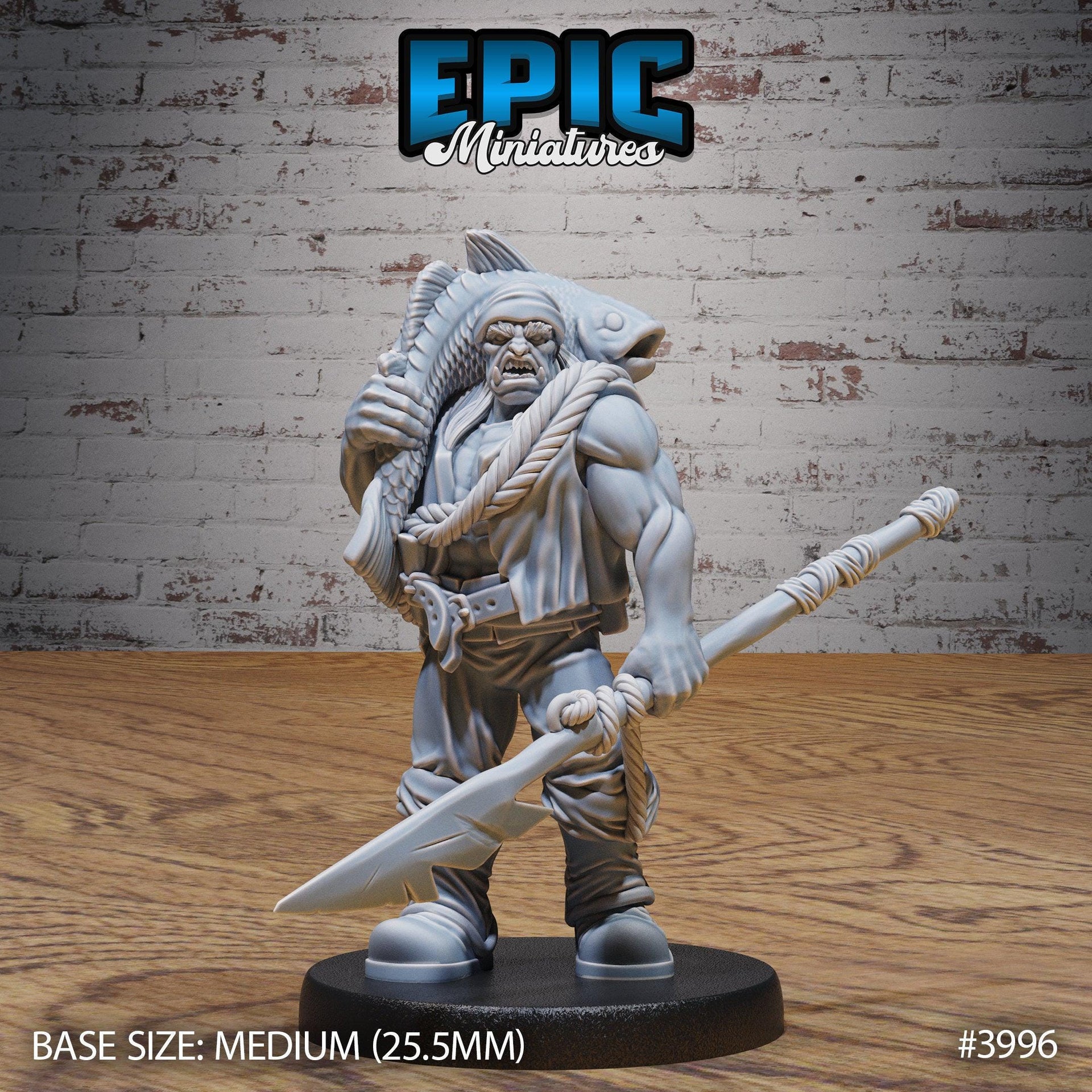 Orc Villagers- Epic Miniatures | 32mm | Festival Village | Brewer | Cook | Blacksmith | Farmer | Bard | Accordion