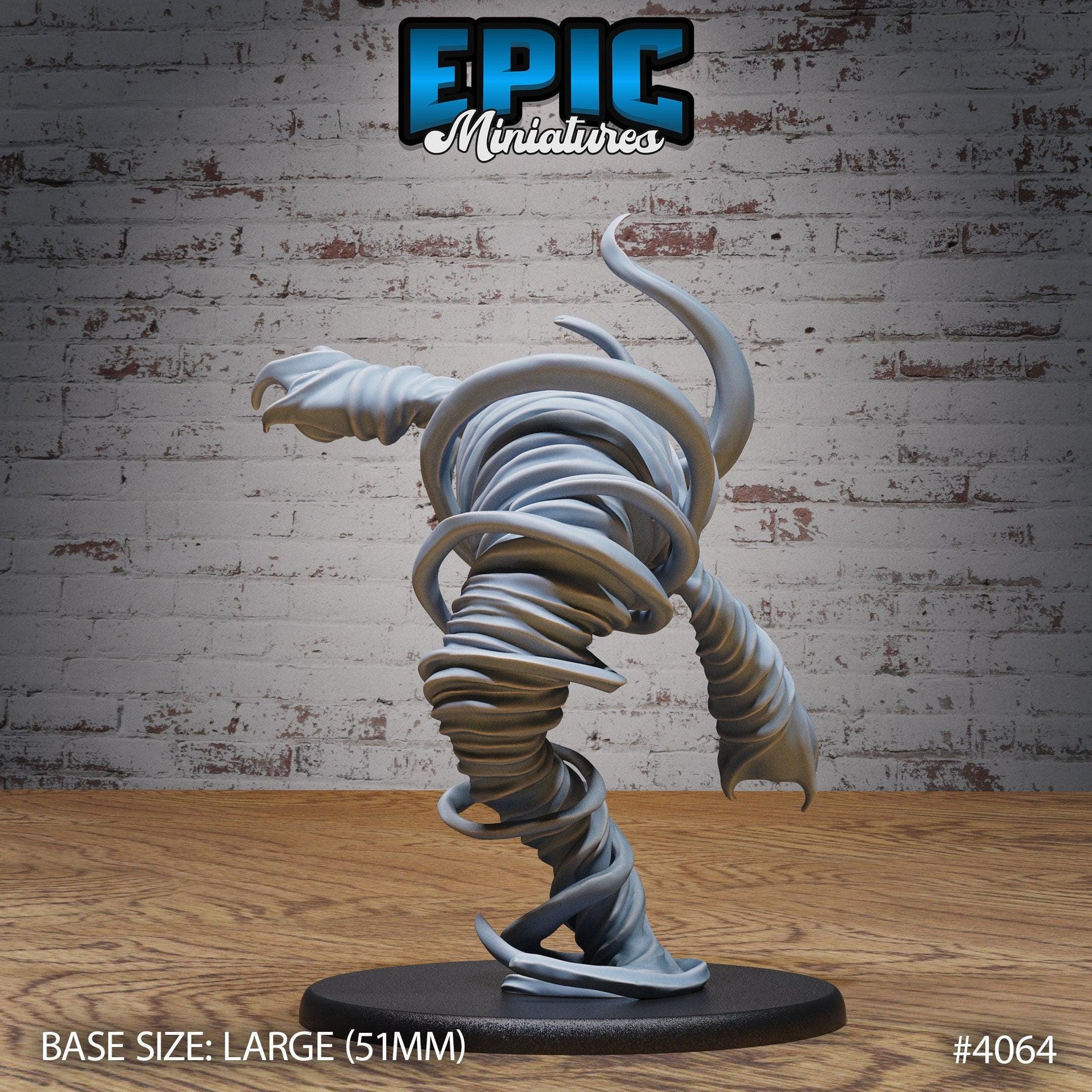 Air Elemental - Epic Miniatures | Elemental Lands | 28mm | 32mm | Tornado | Vortex | Wind