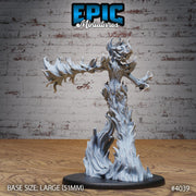 Fire Elemental Female - Epic Miniatures | Elemental Lands | 28mm | 32mm | Demon | Fighter