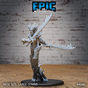 Fire Elemental Female - Epic Miniatures | Elemental Lands | 28mm | 32mm | Demon | Fighter