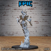 Fire Elemental Female - Epic Miniatures | Elemental Lands | 28mm | 32mm | Demon | Fighter