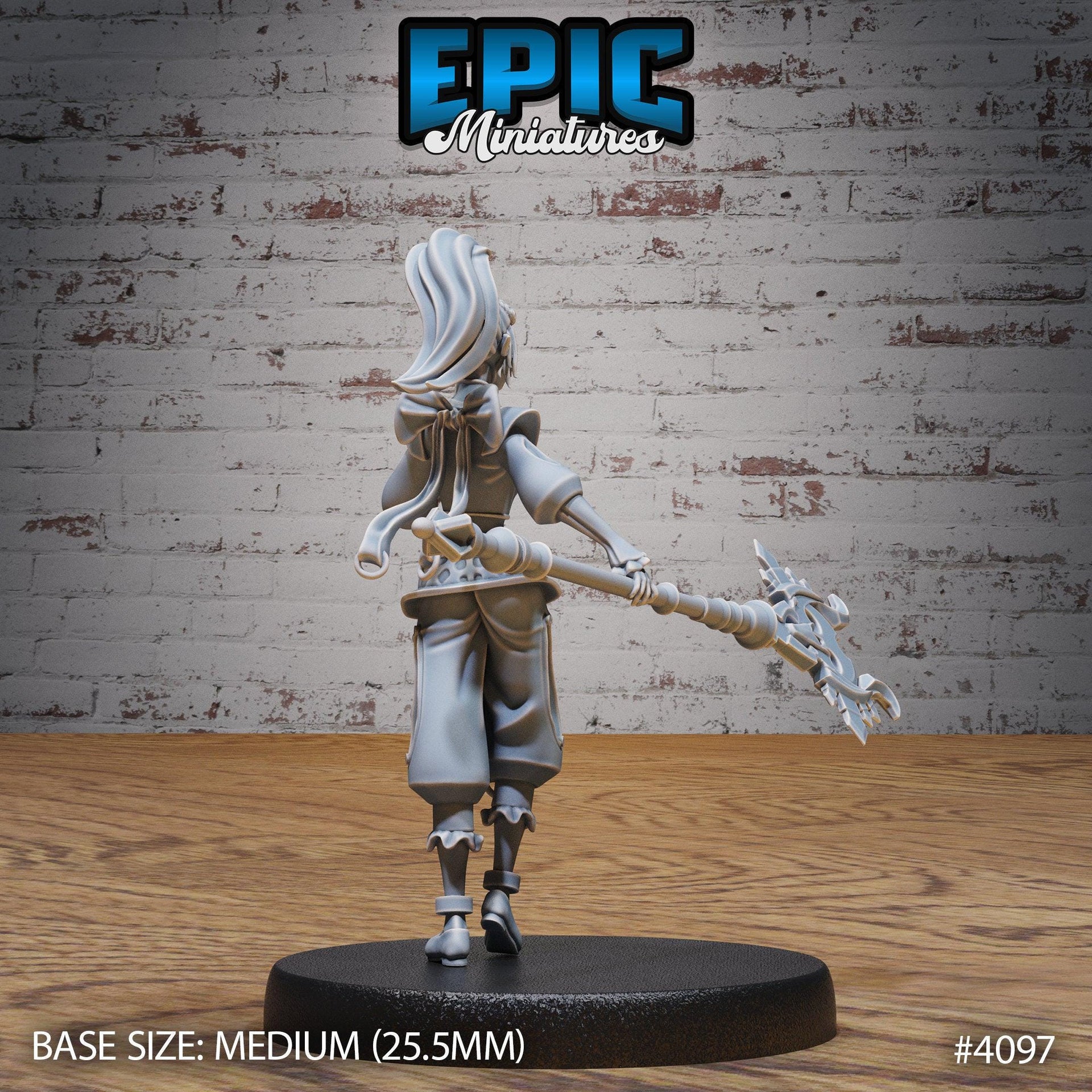 Elf Sorceress - Epic Miniatures | Elven Storm | 28mm | 32mm | Mage | Wizard