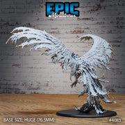 Primordial Phonix - Epic Miniatures | Elemental Lands | 28mm | 32mm | Huge | Fire Breath
