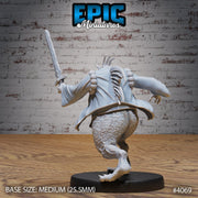 Marid Classic - Epic Miniatures | Elemental Lands | 28mm | 32mm | Frog Man | Elemental | Genie