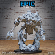 Stone Construct Dwarf - Epic Miniatures | Dwarf Mountain | 28mm | 32mm | Mech | Robot | Golem