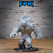 Fire Elemental - Epic Miniatures | Infernal Assault | 28mm | 32mm | Devil | Lava | Magma