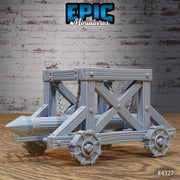 Olympian War Equipment - Epic Miniatures | Olympian Legends | 28mm | 32mm | Grond | Boat | Ballista | Mangonel