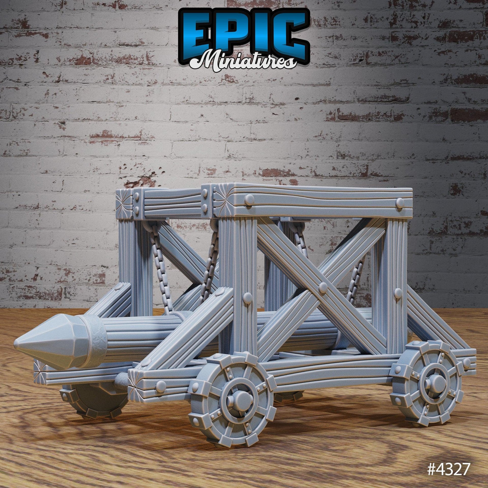 Olympian War Equipment - Epic Miniatures | Olympian Legends | 28mm | 32mm | Grond | Boat | Ballista | Mangonel