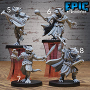 Rat Folk Tribe - Epic Miniatures | City Sewers | 28mm | 32mm | Fighter | Warrior | Ranger | Rogue