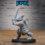 Rat Folk Tribe - Epic Miniatures | City Sewers | 28mm | 32mm | Fighter | Warrior | Ranger | Rogue