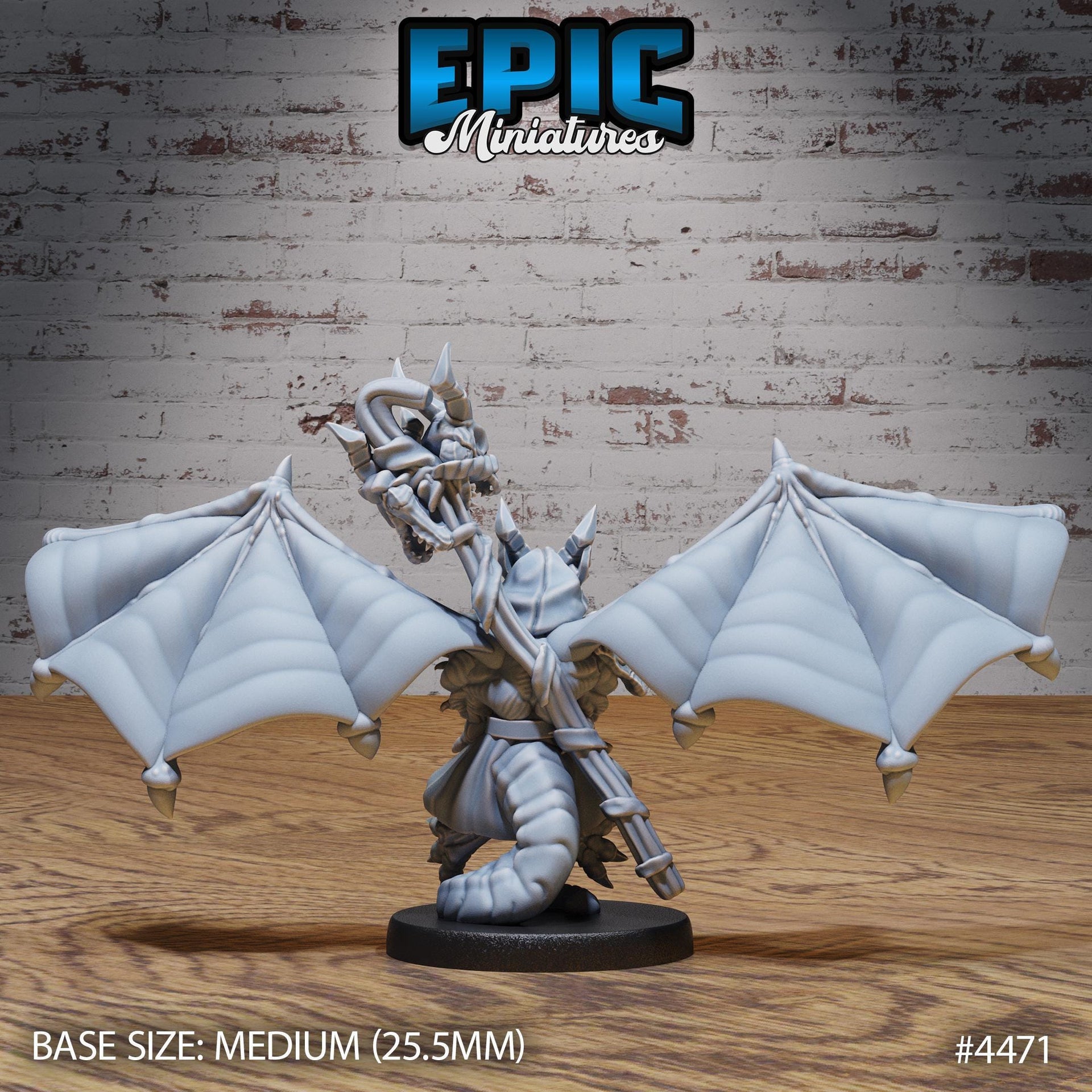 Winged Kobold Tribe - Epic Miniatures | Deep Dark Caves | 28mm | 32mm | Adventurer | Scout | Warrior | Priest