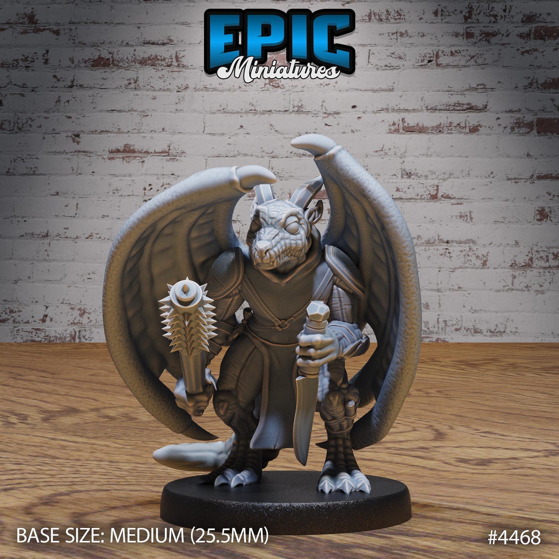 Winged Kobold Tribe - Epic Miniatures | Deep Dark Caves | 28mm | 32mm | Adventurer | Scout | Warrior | Priest