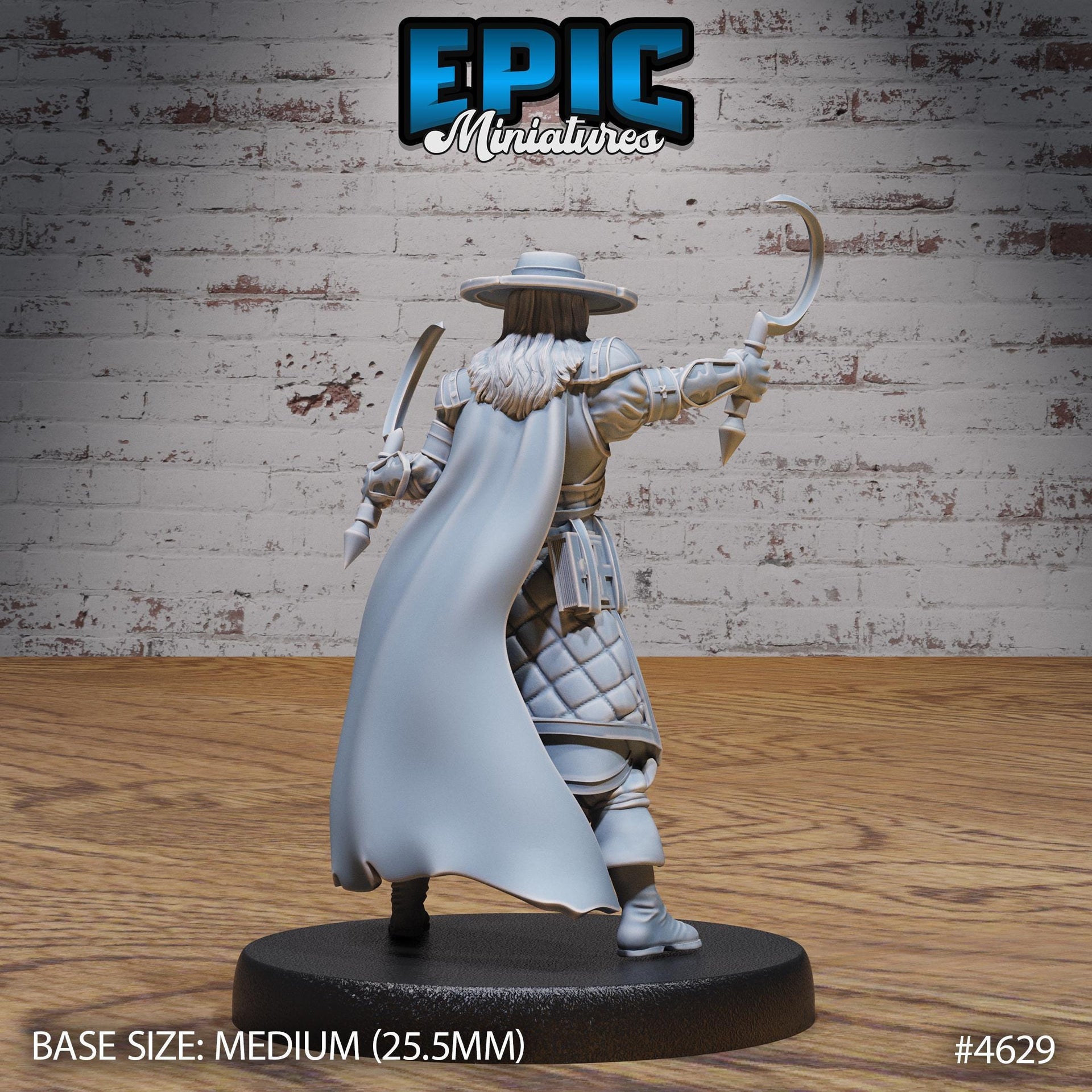 Monster Hunter Van Helsing - Epic Miniatures | Faith Defender | 28mm | 32mm | Villager | Inquisitor | Vampire Hunter