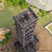 Quarry Elevator. King and Country, 15mm, 28mm, 32mm - Printable Scenery | 28mm and 32mm | Wargaming | DnD | Tabletop Roleplaying