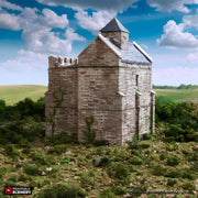 Norman Stone Keep. King and Country, 15mm, 28mm, 32mm - Printable Scenery | 28mm and 32mm | Wargaming | DnD | Tabletop Roleplaying