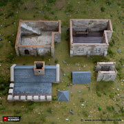 Norman Stone Keep. King and Country, 15mm, 28mm, 32mm - Printable Scenery | 28mm and 32mm | Wargaming | DnD | Tabletop Roleplaying