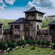 Kings Quarters. King and Country, 15mm, 28mm, 32mm - Printable Scenery | 28mm and 32mm | Wargaming | DnD | Tabletop Roleplaying