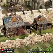 Medium Shanty. King and Country, 15mm, 28mm, 32mm - Printable Scenery | 28mm and 32mm | Wargaming | DnD | Tabletop Roleplaying