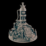 The Brain Trust. Cyberpunk Brain Computer - Ec3d | 28mm and 32mm | Wargaming | DnD | Tabletop Roleplaying