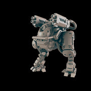 Small Security Mech - Ec3d | 28mm and 32mm | Wargaming | DnD | Tabletop Roleplaying