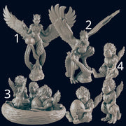 Harpy - Ec3d | 28mm and 32mm | Wargaming | DnD | Tabletop Roleplaying