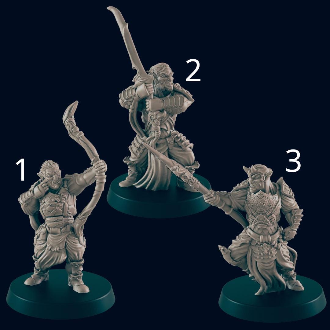 Hobgoblins - Ec3d | 28mm and 32mm | Wargaming | DnD | Tabletop Roleplaying