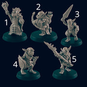 Goblins! Archers, Shaman, Warriors and more! - Ec3d | 28mm and 32mm | Wargaming | DnD | Tabletop Roleplaying