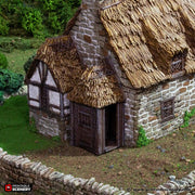 Country Manor. King and Country, 15mm, 28mm, 32mm - Printable Scenery | 28mm and 32mm | Wargaming | DnD | Tabletop Roleplaying