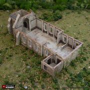 Norman Church. King and Country, 15mm, 28mm, 32mm - Printable Scenery | 28mm and 32mm | Wargaming | DnD | Tabletop Roleplaying