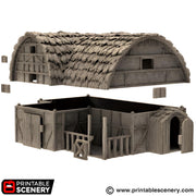 Country Stables. King and Country, 15mm, 28mm, 32mm - Printable Scenery | 28mm and 32mm | Wargaming | DnD | Tabletop Roleplaying