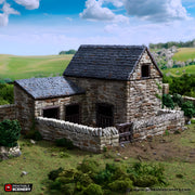 Farm Pig Pen. King and Country, 15mm, 28mm, 32mm - Printable Scenery | 28mm and 32mm | Wargaming | DnD | Tabletop Roleplaying