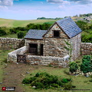 Farm Pig Pen. King and Country, 15mm, 28mm, 32mm - Printable Scenery | 28mm and 32mm | Wargaming | DnD | Tabletop Roleplaying