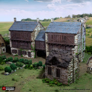 Cobblestone Way. King and Country, 15mm, 28mm, 32mm - Printable Scenery | 28mm and 32mm | Wargaming | DnD | Tabletop Roleplaying