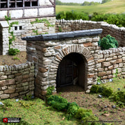 Farm Gate. King and Country, 15mm, 28mm, 32mm - Printable Scenery | 28mm and 32mm | Wargaming | DnD | Tabletop Roleplaying