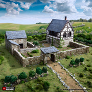 Farm Gate. King and Country, 15mm, 28mm, 32mm - Printable Scenery | 28mm and 32mm | Wargaming | DnD | Tabletop Roleplaying