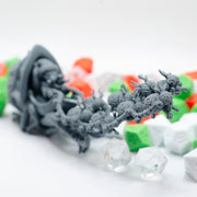 Santa Slayer and his eight tiny braindeer - Found Family Adventurecrafts | 28mm and 32mm | Wargaming | DnD | Tabletop Roleplaying