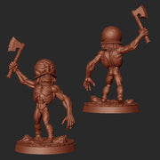Offspring, Demonic Warriors - Goetia Miniatures | Imp Demon | 28mm and 32mm | Wargaming | DnD | Tabletop Roleplaying