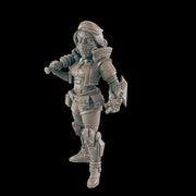 The Mad Batter. Cyberpunk Thug - Ec3d | 28mm and 32mm | Wargaming | DnD | Tabletop Roleplaying