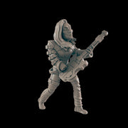 Teen Rocker. Cyberpunk Rockerboy - Ec3d | 28mm and 32mm | Wargaming | DnD | Tabletop Roleplaying